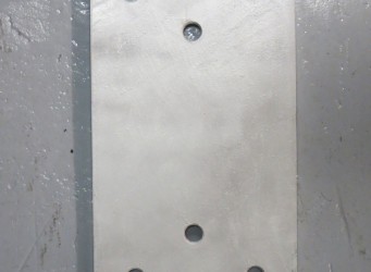 A053 Dock Bumper Back Plate