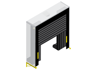 SL400 Inflatable Dock Shelter